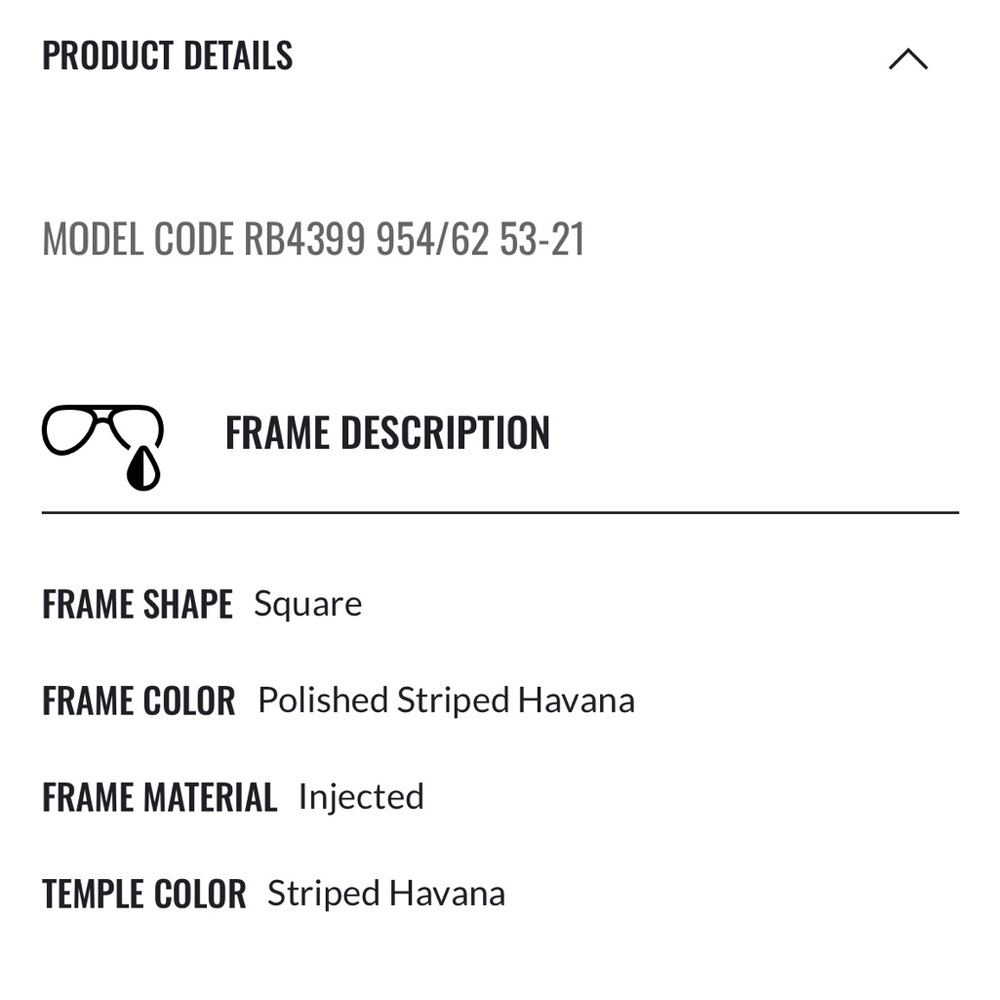 Ray-Ban Gina Sunglasses - Picture 7 of 8